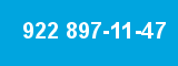 922 897-11-47